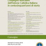 Locandina Convegno 16 marzo 2018