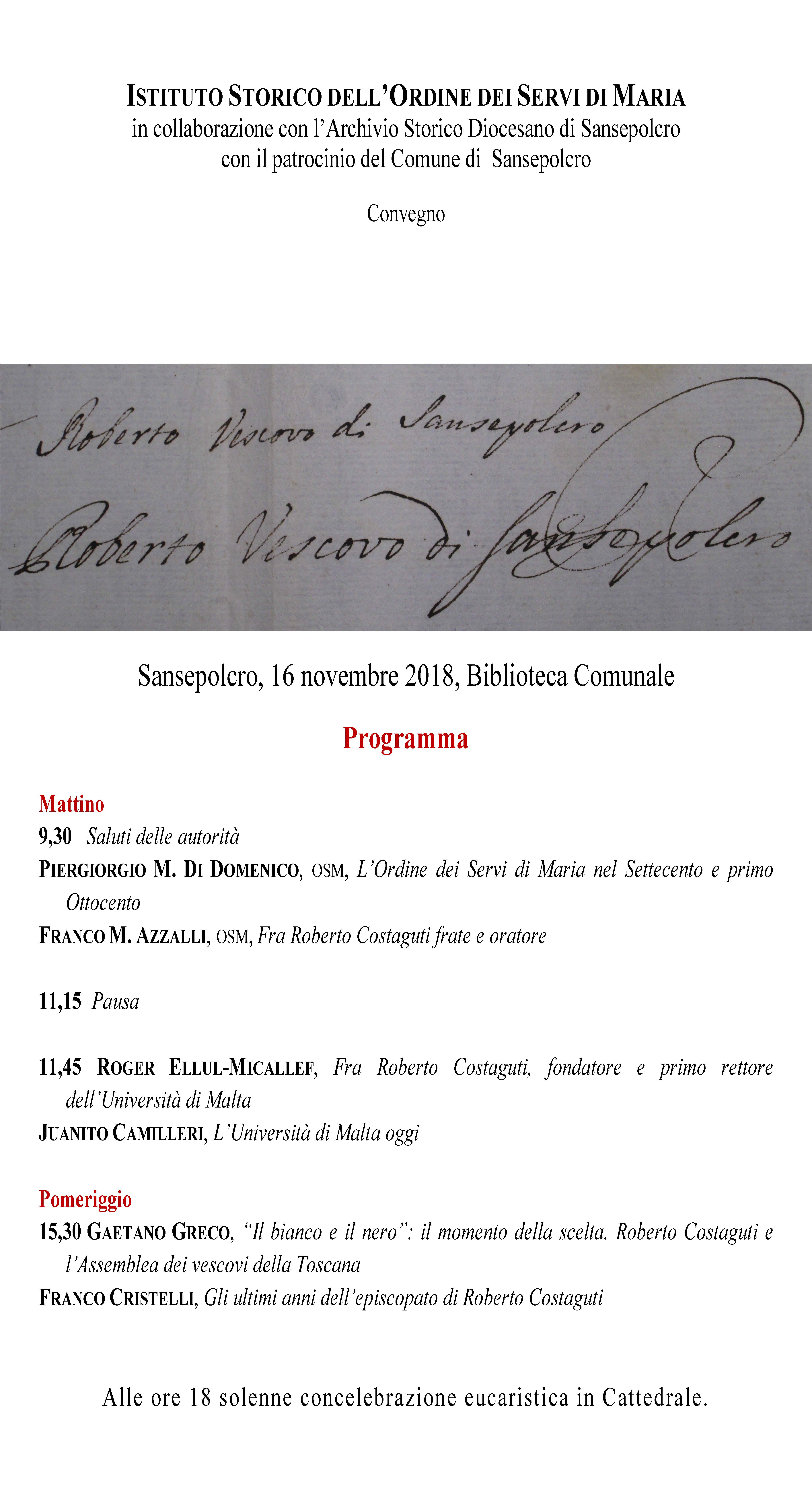 Locandina convegno firma nuovo