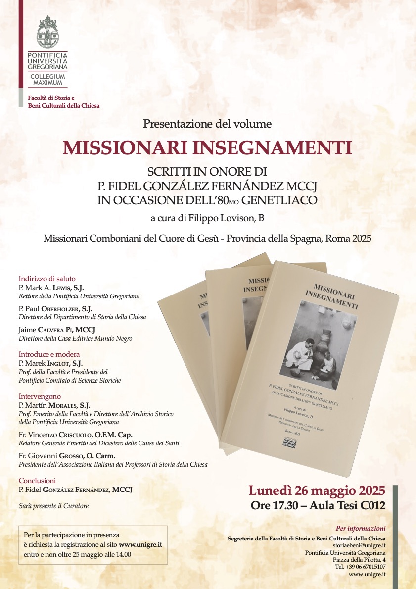 locandina Missionari Insegnamenti